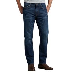 7 For All Mankind Carsen Luxe Performance Jeans Mens 38x32 Dark Blue Straight
AA